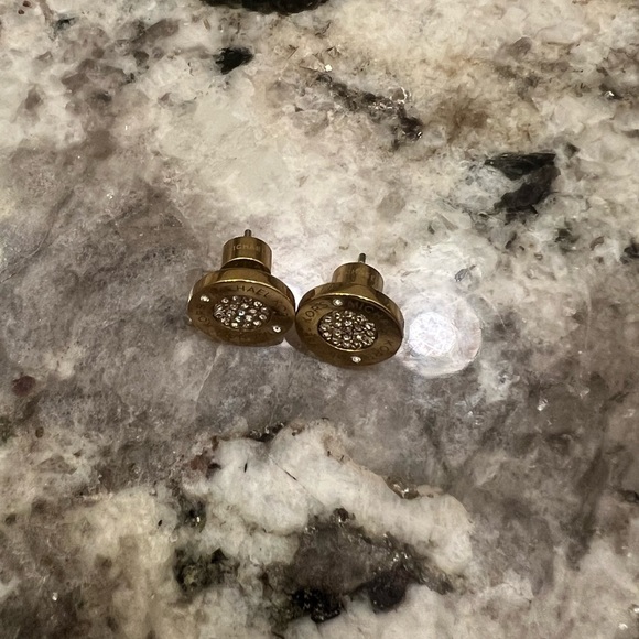 Michael Kots Gold Earrings - Picture 5 of 8